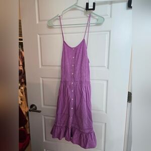 Free People Purple Mini Dress